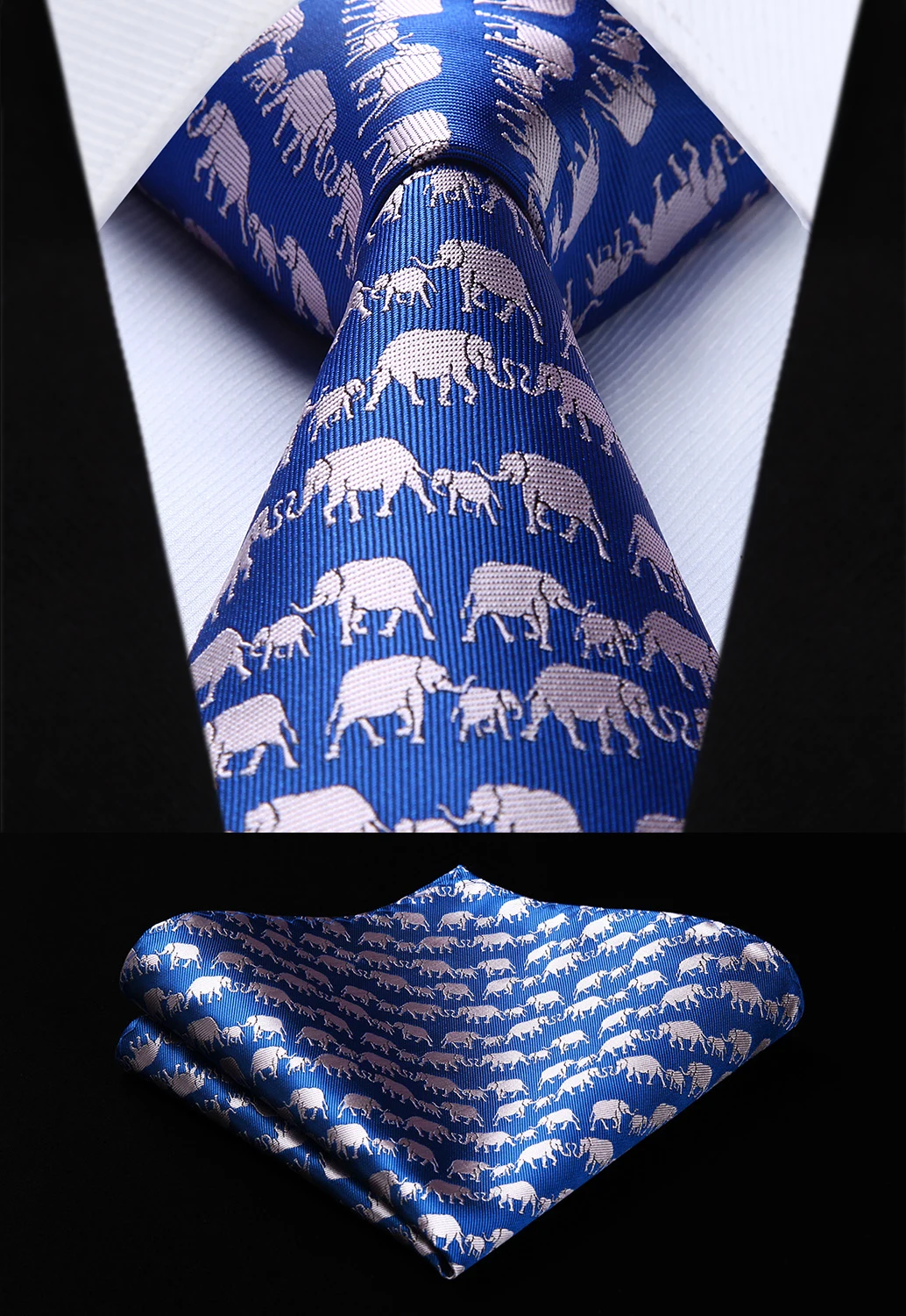 Woven Men Blue Animal Tie Necktie Handkerchief Set#TGA15B8S Party Wedding Classic Fashion Pocket Square Tie
Woven Men Blue Animal Tie Necktie Handkerchief Set#TGA15B8S Party Wedding Classic Fashion Pocket Square Tie