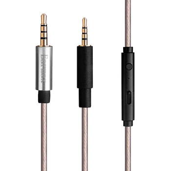 Audio Cable With Mic Remote For Philips PH805 PH802 MEIZU HD60 COWIN E8 headphones
Audio Cable With Mic Remote For Philips PH805 PH802 MEIZU HD60 COWIN E8 headphones