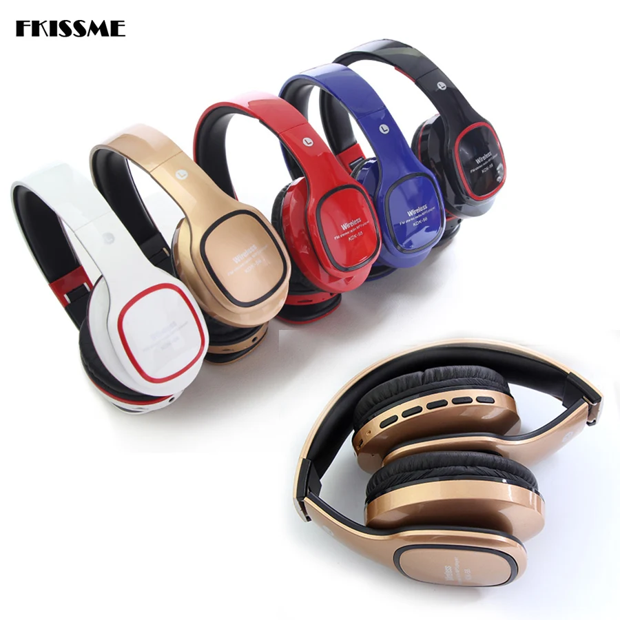 FKISSME Wireless Headphones Bluetooth Headset Foldable Headphone Adjustable Earphones With Microphone FM For PC mobile phone Mp3
FKISSME Wireless Headphones Bluetooth Headset Foldable Headphone Adjustable Earphones With Microphone FM For PC mobile phone Mp3