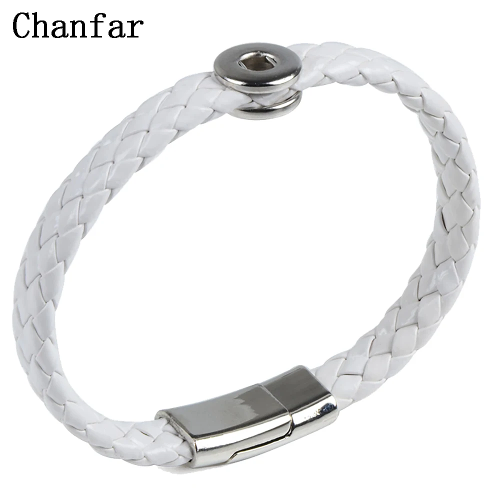 Chanfar Fashion DIY Snap Button Bracelet For 12mm Button Magnetic Clasp Bracelet Women Men Jewelry
Chanfar Fashion DIY Snap Button Bracelet For 12mm Button Magnetic Clasp Bracelet Women Men Jewelry