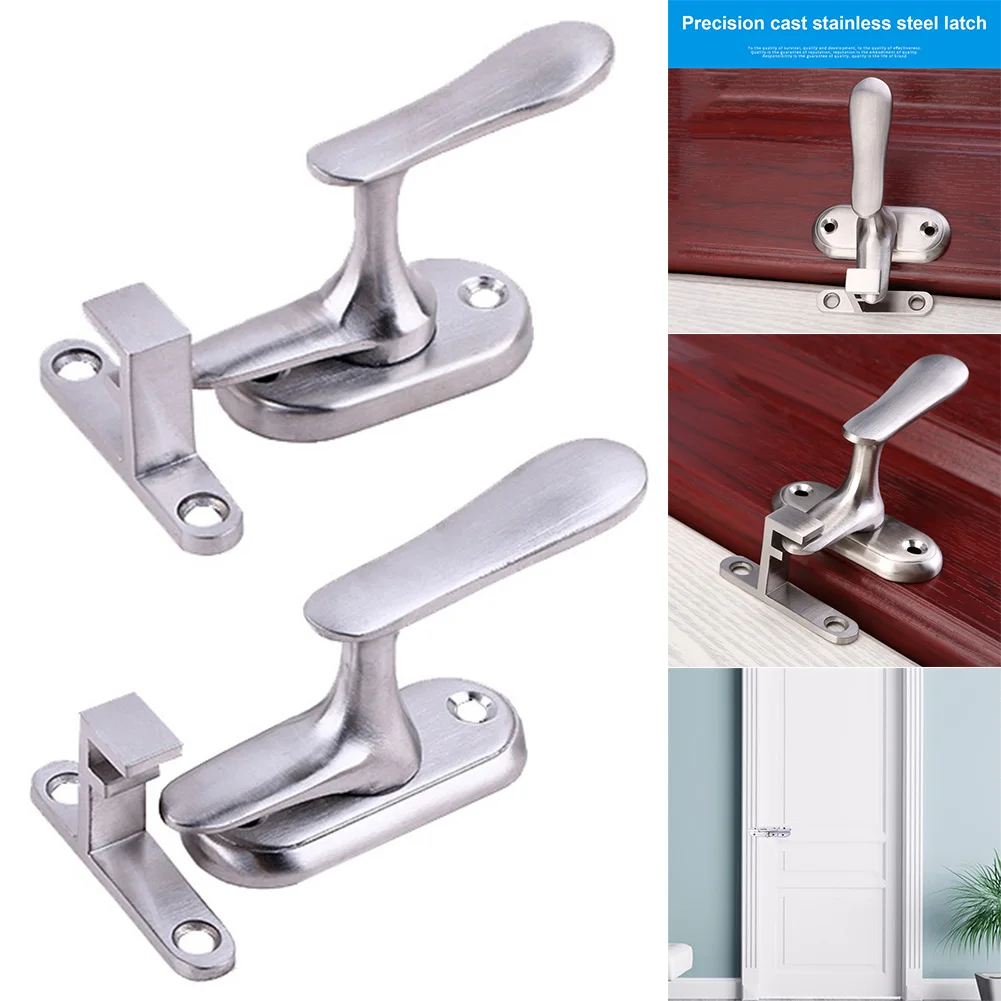 Thickened Stainless Steel Security Door Latch Guard Rotating Safety Door Lock JA55
Thickened Stainless Steel Security Door Latch Guard Rotating Safety Door Lock JA55