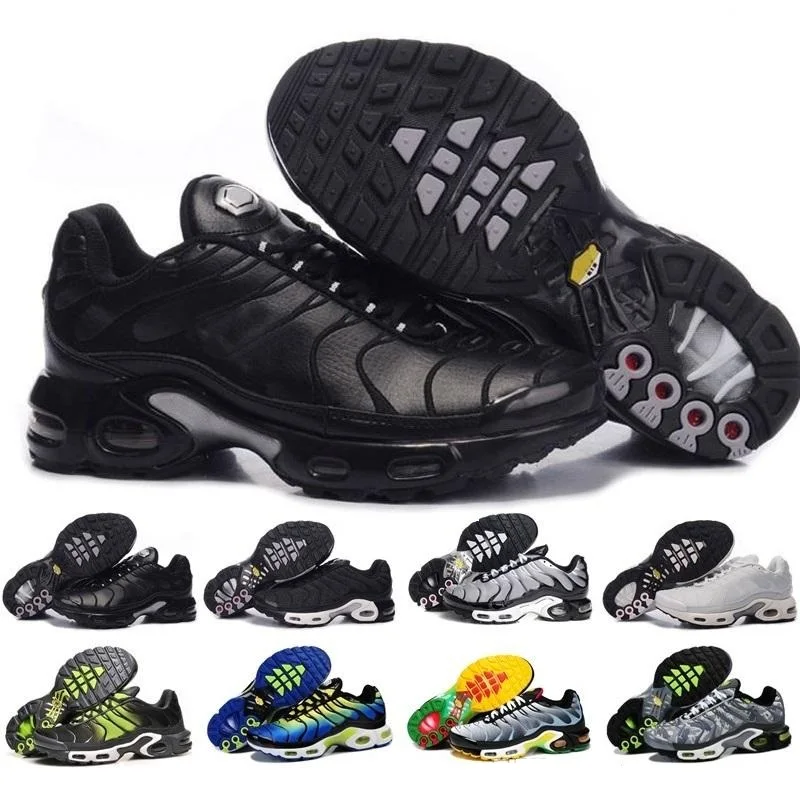Новые оригинальные кроссовки для бега chaussure TN Plus 95 tn мужчин 97 черные 98 белые