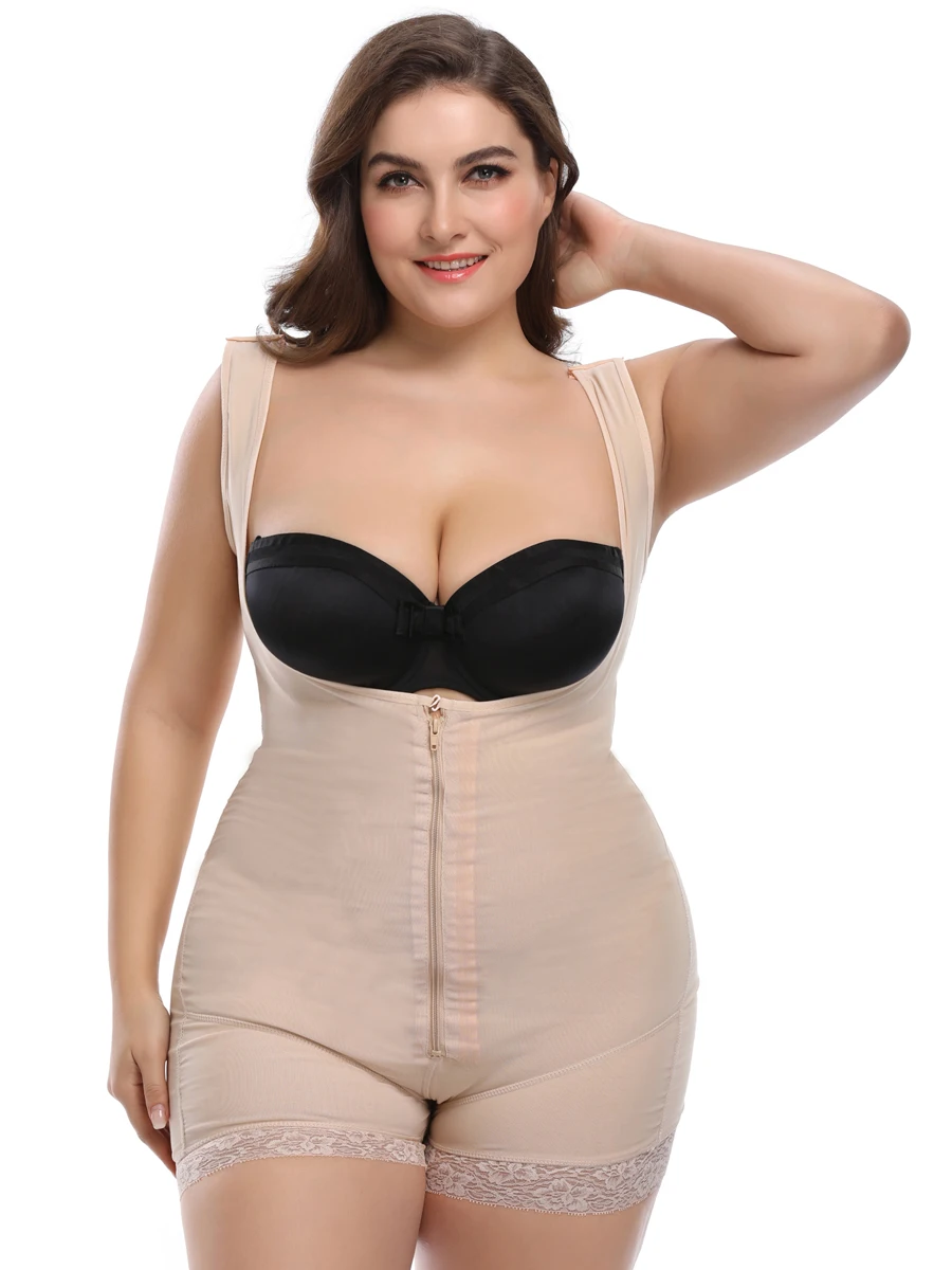Butt Lift Tight Sculpting Body Shaper Fat Control Shapewear Full Body Bodysuits Women Sexy Underwear Slimming Shapewear (10)