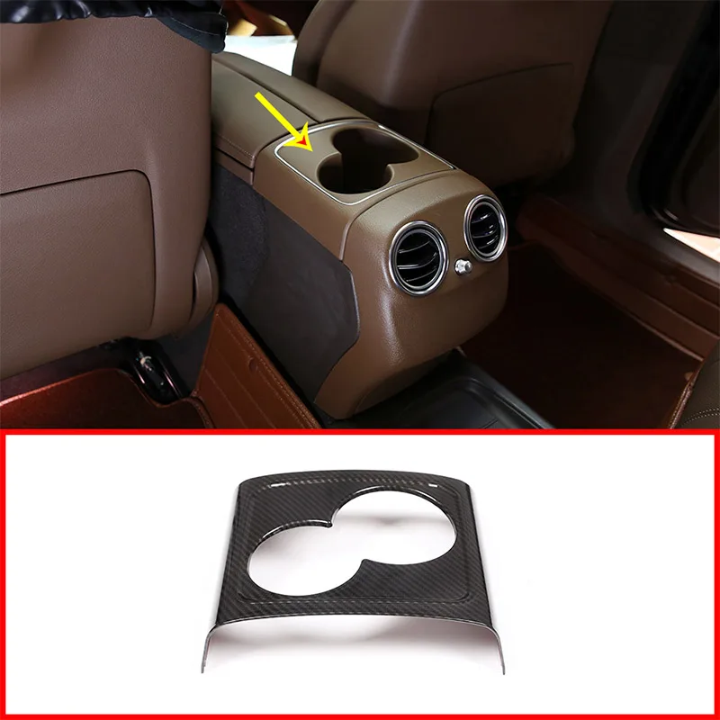 1 Pcs Carbon Fiber ABS Rear Seat Water Cup Holder Cover Trim For Mercedes Benz E Class W213 2016 2017 2018 Car Accessories
1 Pcs Carbon Fiber ABS Rear Seat Water Cup Holder Cover Trim For Mercedes Benz E Class W213 2016 2017 2018 Car Accessories