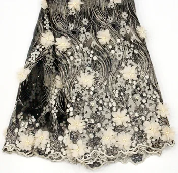 Hot sale African 3d lace embroidered fabric with stones sequence glitter hot Nigerian beaded french net tulle mesh sequins laces
Hot sale African 3d lace embroidered fabric with stones sequence glitter hot Nigerian beaded french net tulle mesh sequins laces