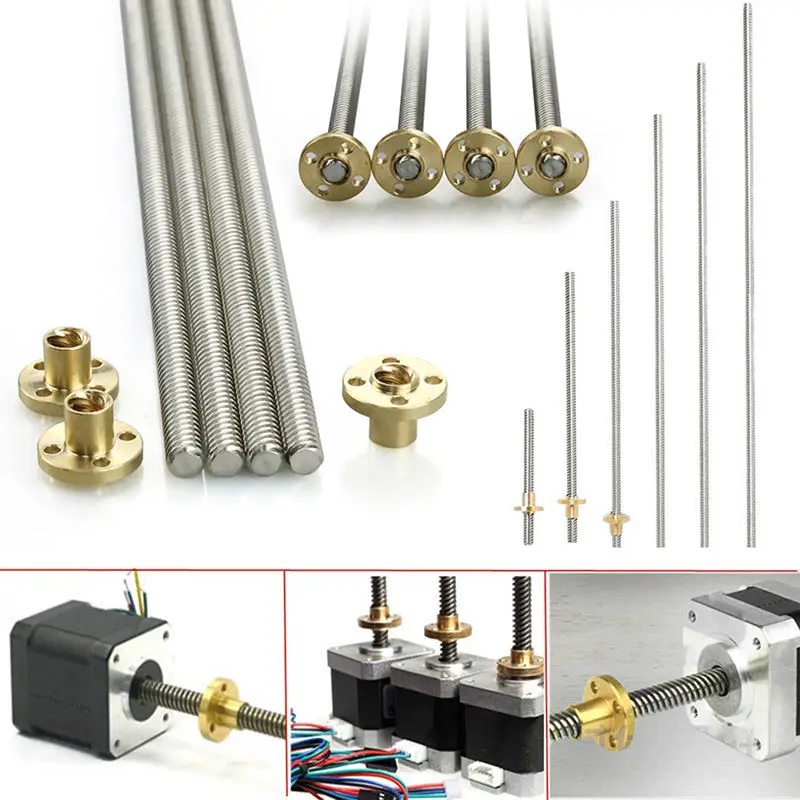 100-600mm 3D Printer T8 8mm Rod Lead Screw Nut Z Axis Linear Rail Bar Shaft DN001
100-600mm 3D Printer T8 8mm Rod Lead Screw Nut Z Axis Linear Rail Bar Shaft DN001