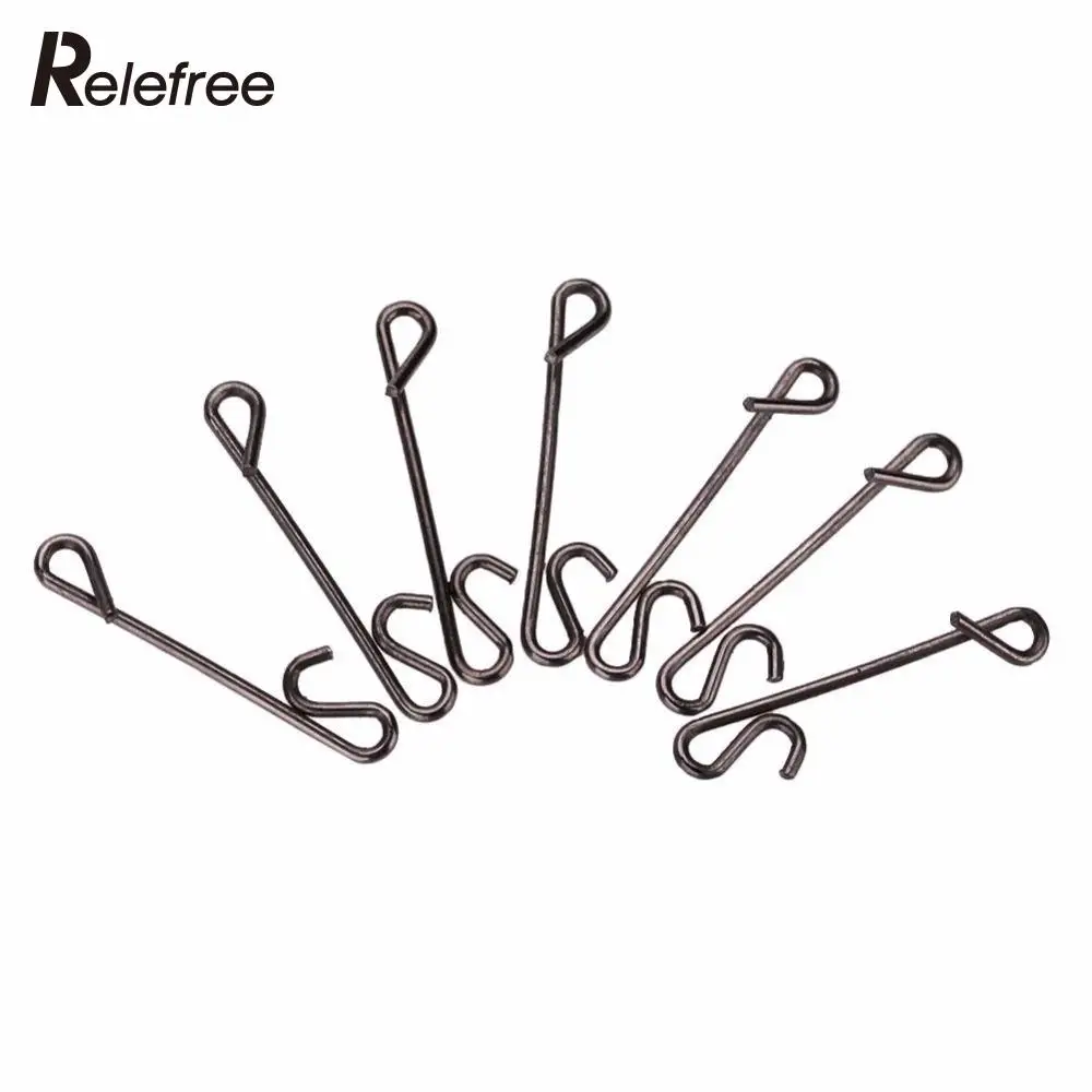 Relefree 50 Pcs Fishing Line Braid Knotless Connectors Fishing Line Wire Connector 1.3-2cm Barrel Swivel Lures Tackle
Relefree 50 Pcs Fishing Line Braid Knotless Connectors Fishing Line Wire Connector 1.3-2cm Barrel Swivel Lures Tackle
