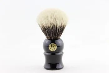 "FS"-20mm Clearance Sale BULB SHAPE 2 Band Finest badger Shaving Brush Black Resin Handle
"FS"-20mm Clearance Sale BULB SHAPE 2 Band Finest badger Shaving Brush Black Resin Handle