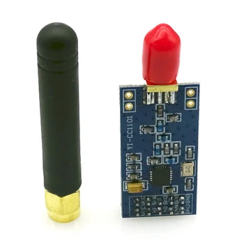 1PCS CC1101 Wireless Transceiver RF 315/433/868/915 MHZ + SMA Wireless Module Antenna 1.8-3.6 V
1PCS CC1101 Wireless Transceiver RF 315/433/868/915 MHZ + SMA Wireless Module Antenna 1.8-3.6 V