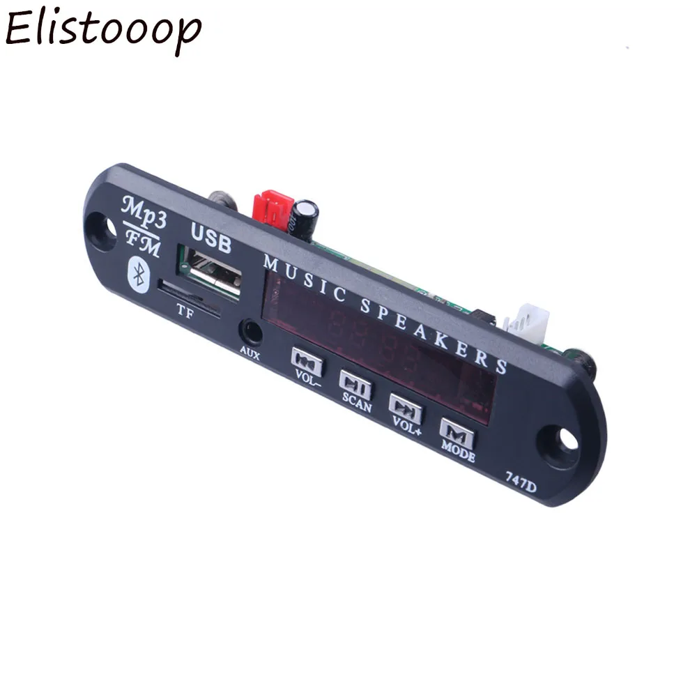 Bluetooth USB MP3 Power Supply FM Radio MP3 Decoder Board DC 12V Audio Module For Car Remote Music Speaker
Bluetooth USB MP3 Power Supply FM Radio MP3 Decoder Board DC 12V Audio Module For Car Remote Music Speaker
