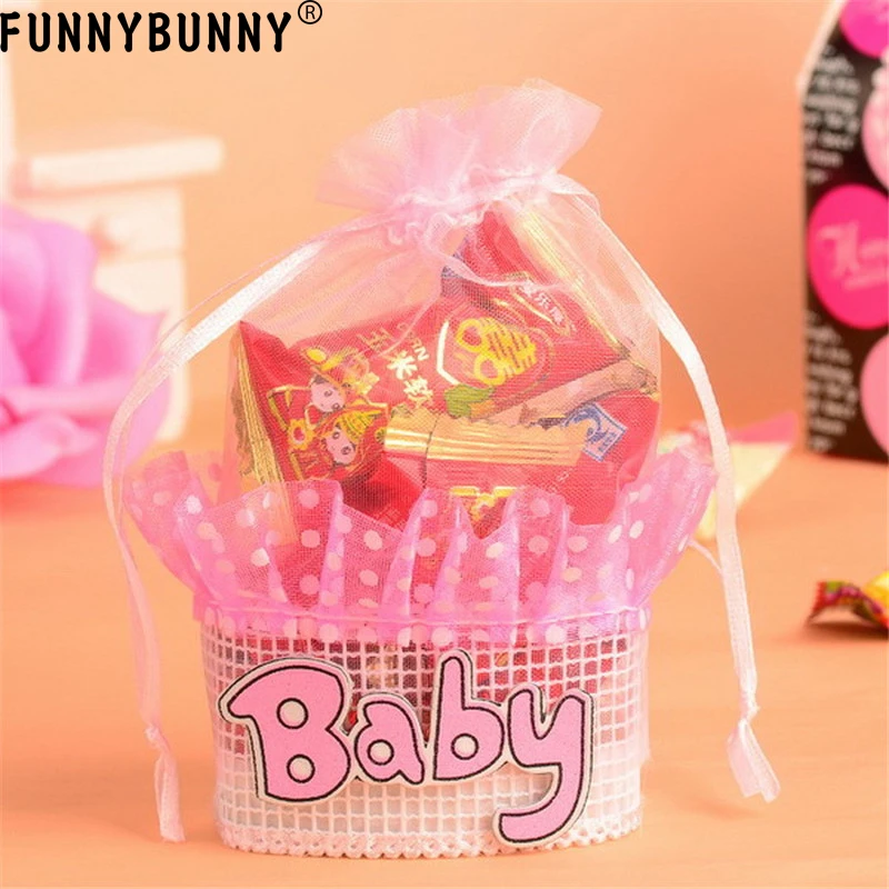 FUNNYBUNNY конфетная коробка подарочные сумки для мальчиков и девочек детский душ