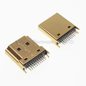 10pcs/lot Gold Plated HDMI A Type Male Plug connector HDMI Jack Splint 1.6 
10pcs/lot Gold Plated HDMI A Type Male Plug connector HDMI Jack Splint 1.6
