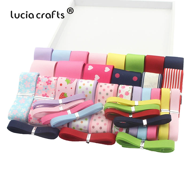 Lucia crafts 36yards 6-40mm Mix Styles Printed Grosgrain Ribbons Bow Craft DIY Sewing Handmade materials Accessories Q0217
Lucia crafts 36yards 6-40mm Mix Styles Printed Grosgrain Ribbons Bow Craft DIY Sewing Handmade materials Accessories Q0217
