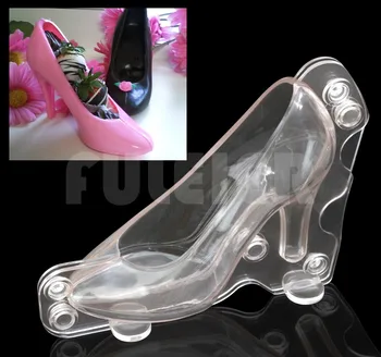 Big Size 3D Lady High heels shoe shape plastic chocolate mold,cake decoration candy jelly polycarbonate mold pastry baking tools
Big Size 3D Lady High heels shoe shape plastic chocolate mold,cake decoration candy jelly polycarbonate mold pastry baking tools
