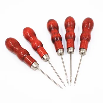 free shipping whilesale Gourd awl wood handle hole drilling tool handmade leather metal awl one thousand through DIY Tools
free shipping whilesale Gourd awl wood handle hole drilling tool handmade leather metal awl one thousand through DIY Tools