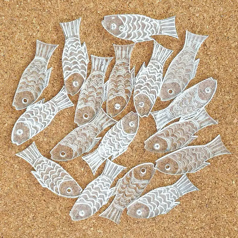 10pcs 10mmX33mm Clear Color Acrylic Fish Planar|Home Party Decoration Miniatures|D.I.Y Crafting Materials
10pcs 10mmX33mm Clear Color Acrylic Fish Planar|Home Party Decoration Miniatures|D.I.Y Crafting Materials