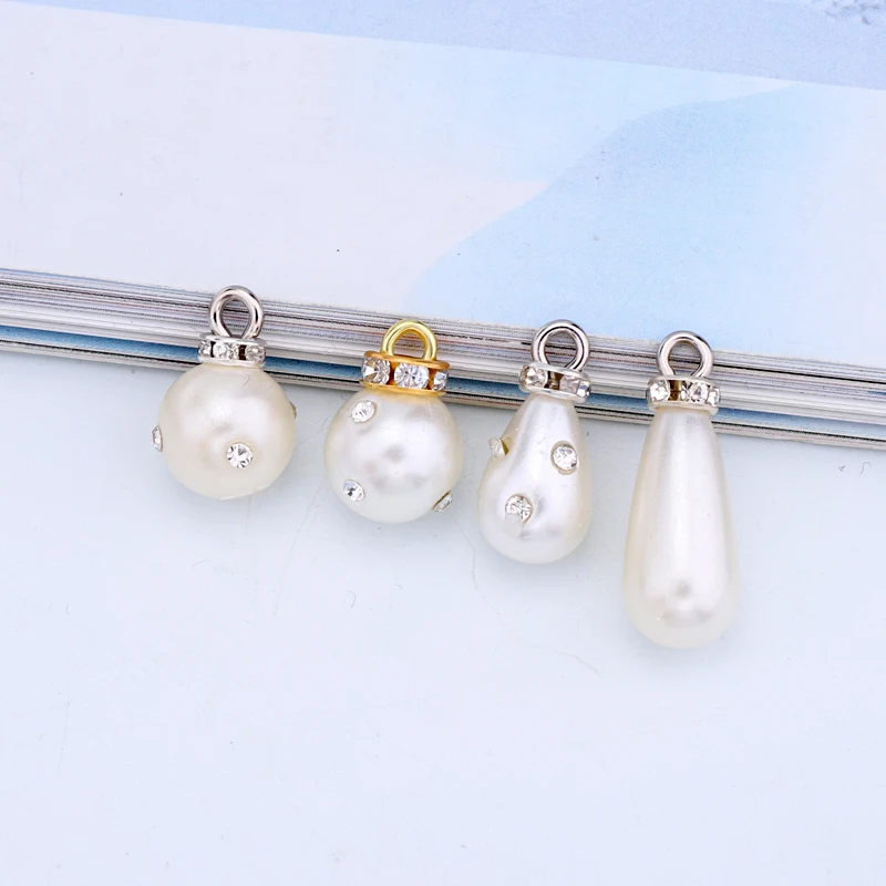 20pcs Simple Imitation Pearl Round Earrings Eardrop Findings Women Charm Necklace Earrings Jewelry Irregular Pendant Making C138
20pcs Simple Imitation Pearl Round Earrings Eardrop Findings Women Charm Necklace Earrings Jewelry Irregular Pendant Making C138