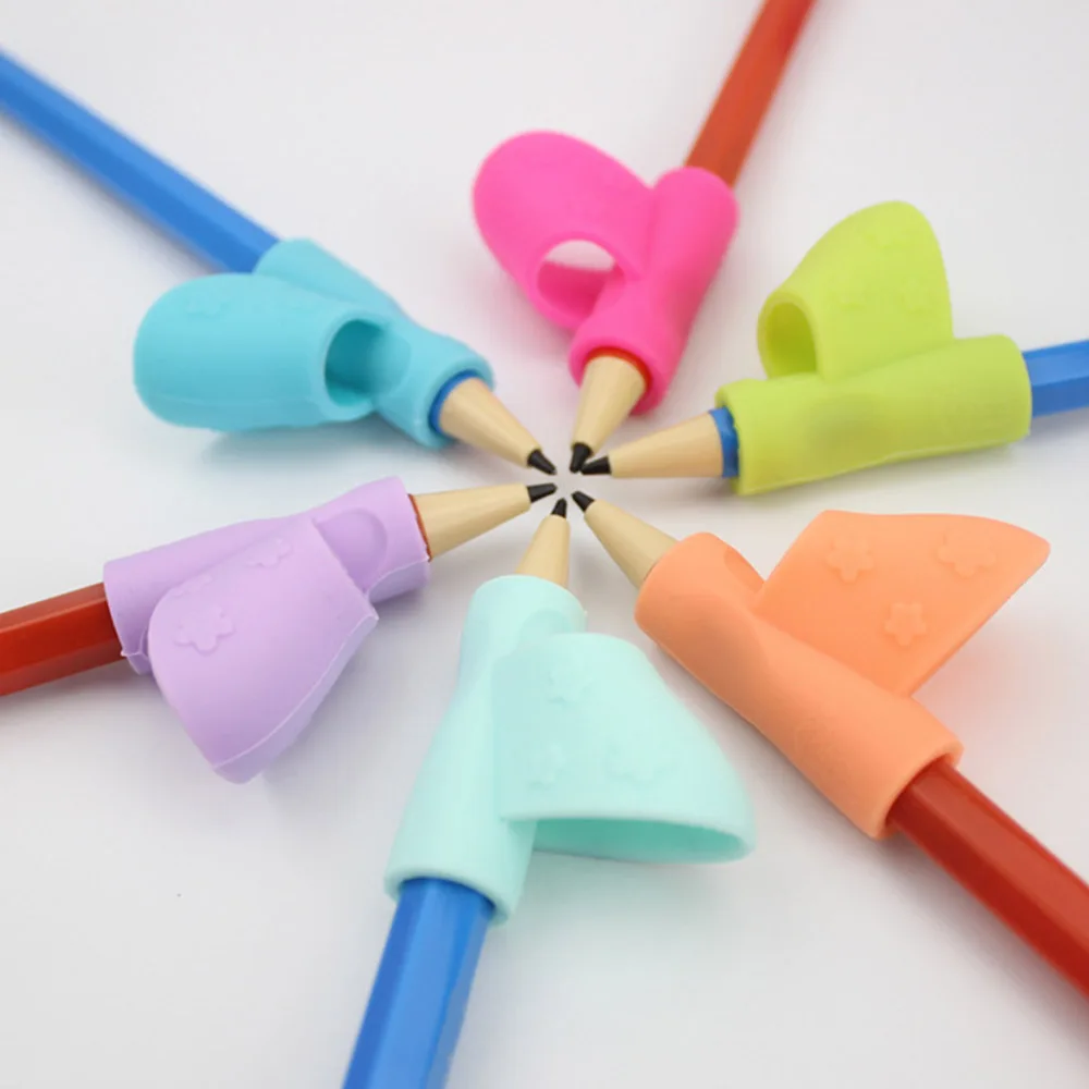 3 Pcs Children Pencil Holder Pen Writing Aid Grip Posture Correction Tools Random Color
3 Pcs Children Pencil Holder Pen Writing Aid Grip Posture Correction Tools Random Color