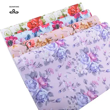 QUANFANG Floral Soft Felt Fabric Printed Polyester NonWoven Felt Cloth For Home Decoration Or Sewing Dolls Crafts 4pcs/Lot Chan
QUANFANG Floral Soft Felt Fabric Printed Polyester NonWoven Felt Cloth For Home Decoration Or Sewing Dolls Crafts 4pcs/Lot Chan