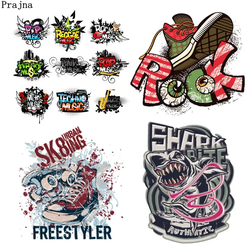 Prajna Hip Hop Music Iron On Patch Letters Shark Space Adventure Heat Transfers Vinyl Appliques Rock Clothing Handcraft T-shirts
Prajna Hip Hop Music Iron On Patch Letters Shark Space Adventure Heat Transfers Vinyl Appliques Rock Clothing Handcraft T-shirts