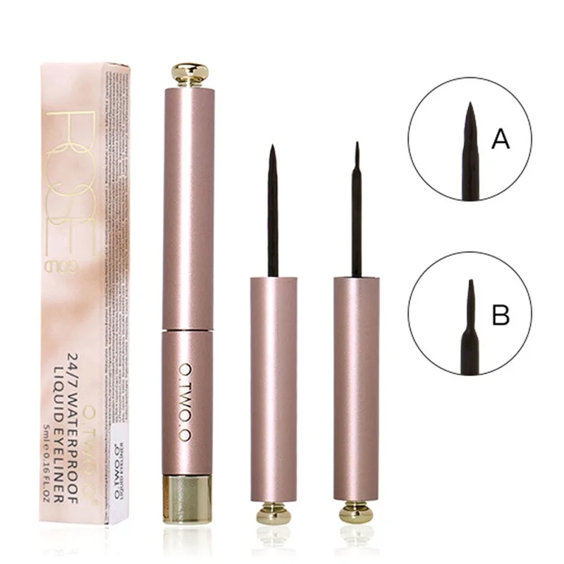 Natural Waterproof Eyeliner Smudge-Proof O.TWO.O Long Lasting Pencil Cosmetic Beauty Makeup Liquid Eyeliner Pen
Natural Waterproof Eyeliner Smudge-Proof O.TWO.O Long Lasting Pencil Cosmetic Beauty Makeup Liquid Eyeliner Pen