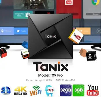TX9 PRO Smart TV Box Android 7.1 OS Amlogic S912 Octa Core 3GB RAM 32GB ROM 4K Set Top Box BT4.1 2.4G/5.0G Dual WIFI 1000M LAN
TX9 PRO Smart TV Box Android 7.1 OS Amlogic S912 Octa Core 3GB RAM 32GB ROM 4K Set Top Box BT4.1 2.4G/5.0G Dual WIFI 1000M LAN