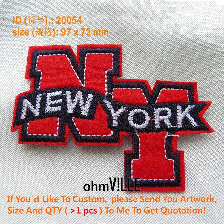 Patch Ny New Your Patches Army Patches Strijk Applicaties For Clothing Parche Ropa Custom Badge Applique Wholesale 20054
Patch Ny New Your Patches Army Patches Strijk Applicaties For Clothing Parche Ropa Custom Badge Applique Wholesale 20054