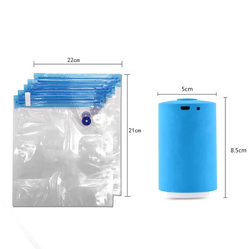 USB Household Food Vacuum Sealer Packaging Machine Sealer Handheld Vacuum Packer Send 5Pcs Recycle Bags Vacuum Sealer Food Saver
USB Household Food Vacuum Sealer Packaging Machine Sealer Handheld Vacuum Packer Send 5Pcs Recycle Bags Vacuum Sealer Food Saver