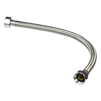 Shower Water Heater Flexible Braided Hose Tube Pipe 40cm Silver
Shower Water Heater Flexible Braided Hose Tube Pipe 40cm Silver