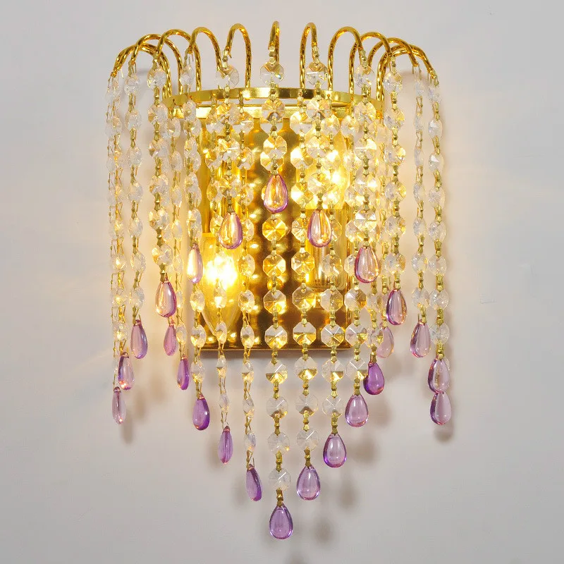Wholesale Crystal Wall Lamp Bedroom Bedside Led Wall Light Hotel Engineering Led Sconce Indoor Bedside Lights For Home
Wholesale Crystal Wall Lamp Bedroom Bedside Led Wall Light Hotel Engineering Led Sconce Indoor Bedside Lights For Home