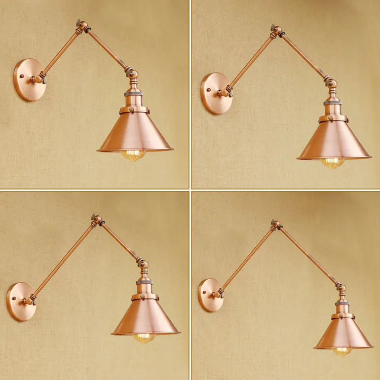 Edison Loft style Industrial Wall Light Fixtures Adjustable Swing Long Arm Vintage Wall Lamp Retro Sconce Lampara pared
Edison Loft style Industrial Wall Light Fixtures Adjustable Swing Long Arm Vintage Wall Lamp Retro Sconce Lampara pared