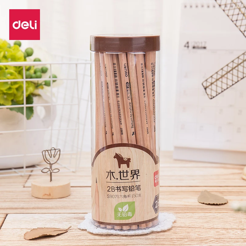 Log wood pencil 30 pcs or 50 pcs Triangle HB 2B 2H Child Pupil Sketching Stationery HB 2B Bottled Hexagon pencil deli
Log wood pencil 30 pcs or 50 pcs Triangle HB 2B 2H Child Pupil Sketching Stationery HB 2B Bottled Hexagon pencil deli