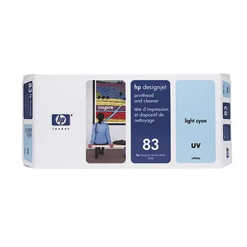 Original and Expired Printer Head for HP 83 C4964A UV Printhead and Cleaner for DesignJet 5000 series, Light Cyan
Original and Expired Printer Head for HP 83 C4964A UV Printhead and Cleaner for DesignJet 5000 series, Light Cyan