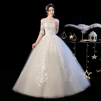 Wedding dress Ball Gowns White Ivory Tulle Wedding Dresses Floor Length Bridal Dress Vestido De Noiva
Wedding dress Ball Gowns White Ivory Tulle Wedding Dresses Floor Length Bridal Dress Vestido De Noiva