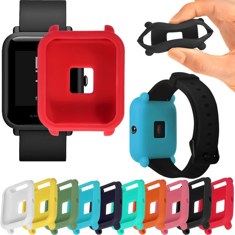 Soft TPU Protection Silicone Full Case Cover For Huami Amazfit Bip Youth Watch Silicone Full Case Cover
Soft TPU Protection Silicone Full Case Cover For Huami Amazfit Bip Youth Watch Silicone Full Case Cover
