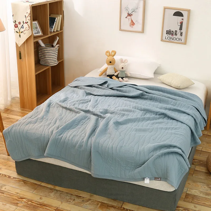 Washable Cotton Thin Summer Quilts Air Conditioning Nap Cobertor Quilting Comforter Bed Cover Bedspread Throw Blankets for Kids
Washable Cotton Thin Summer Quilts Air Conditioning Nap Cobertor Quilting Comforter Bed Cover Bedspread Throw Blankets for Kids