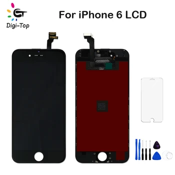 Digi-Top 100PCS/LOT Hot Sale LCD Display For iPhone 6 Touch Screen Digitizer Assembly+Tools+Film+AAA Quality LCD Parts+Free DHL
Digi-Top 100PCS/LOT Hot Sale LCD Display For iPhone 6 Touch Screen Digitizer Assembly+Tools+Film+AAA Quality LCD Parts+Free DHL