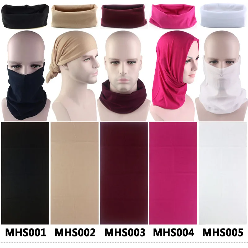 Unisex Magic Solid Buffs Outdoor Sports Bicycle Riding Headband Bike Cycling Black Balaclava Neck Warmer Plain Bandana Face Mask
Unisex Magic Solid Buffs Outdoor Sports Bicycle Riding Headband Bike Cycling Black Balaclava Neck Warmer Plain Bandana Face Mask