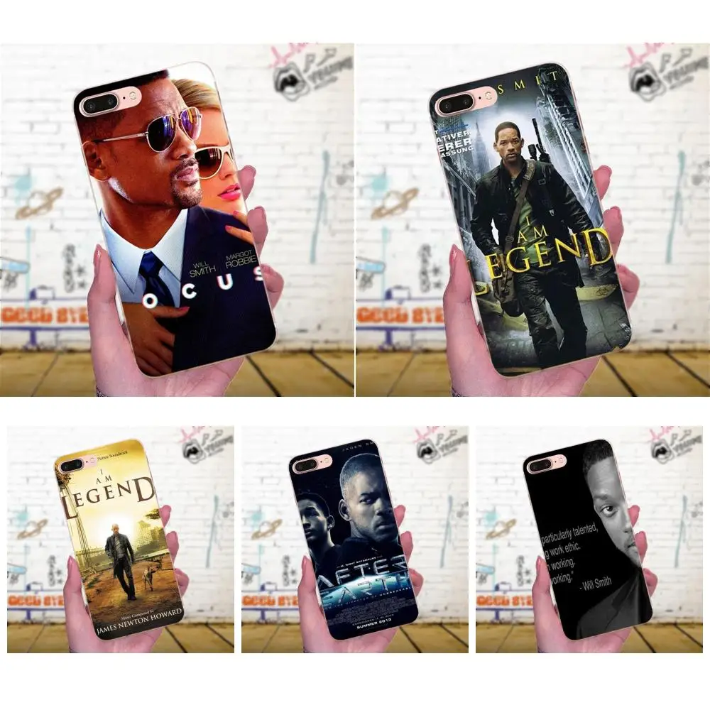 Мягкие чехлы для Galaxy A3 A5 A7 On5 On7 2015 2016 2017 Grand Alpha G850 Core2 Prime S2 I9082 Actor Will Smith