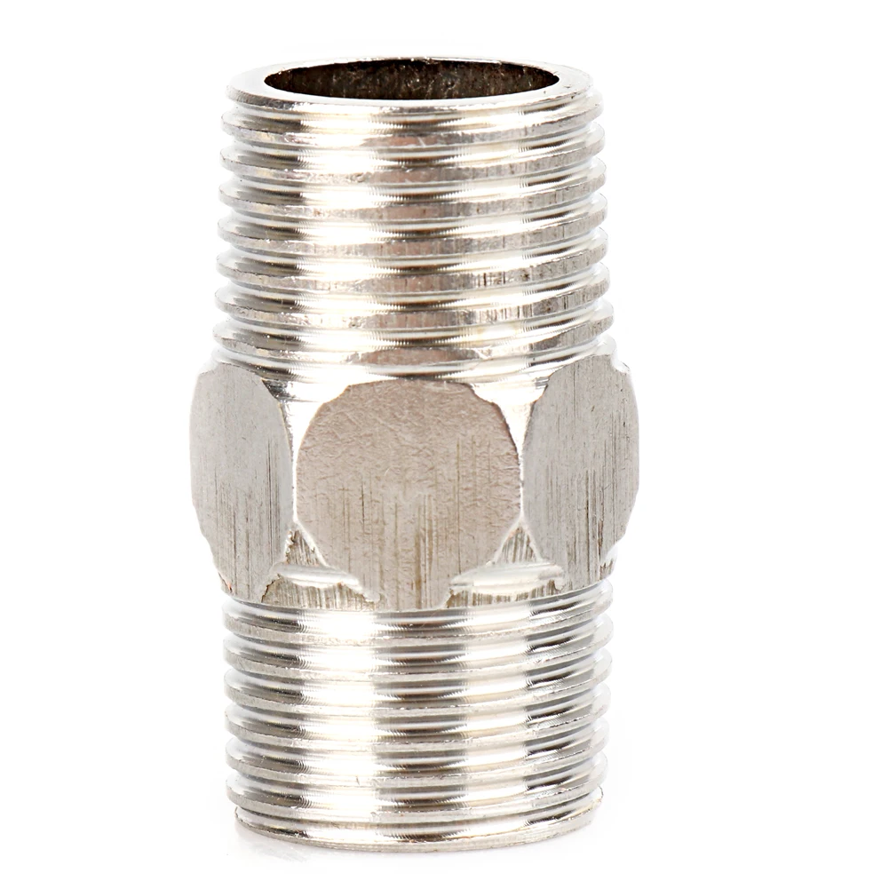 1 PC New 1/2" Male x 1/2" Male Hex Nipple Stainless Steel 304 Threaded Pipe Fitting NPT P22
1 PC New 1/2" Male x 1/2" Male Hex Nipple Stainless Steel 304 Threaded Pipe Fitting NPT P22