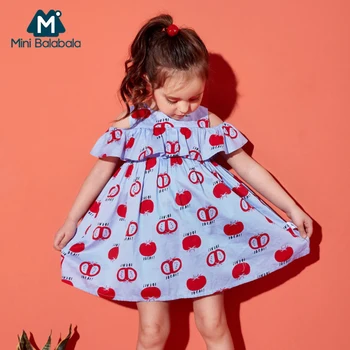 MiniBalabala Toddler Girls 100% Cotton Shoulder Dress with Ruffle Trim Children Kids Girl Flared Dresses Summer Sundress
MiniBalabala Toddler Girls 100% Cotton Shoulder Dress with Ruffle Trim Children Kids Girl Flared Dresses Summer Sundress