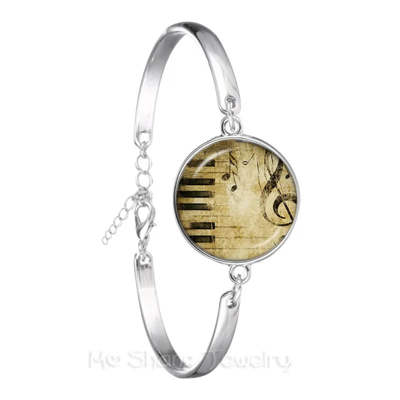 Fashion Musical Note Chain Bracelet Charm Fancy Music Heart Musician Jewelry Retro Christmas Piano Men Women Gifts
Fashion Musical Note Chain Bracelet Charm Fancy Music Heart Musician Jewelry Retro Christmas Piano Men Women Gifts