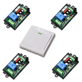 110V 220V Wireless Remote Control Switch Light Switch 10A 1CH Receiver Relay Wall Transmitter Learning Code 315/433Mhz
110V 220V Wireless Remote Control Switch Light Switch 10A 1CH Receiver Relay Wall Transmitter Learning Code 315/433Mhz