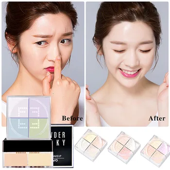 Girls Sweet 4 Color Loose Powder Waterproof Moisturizing Face Cosmetics Whitening Concealer Lasting Oil Control Face Powder
Girls Sweet 4 Color Loose Powder Waterproof Moisturizing Face Cosmetics Whitening Concealer Lasting Oil Control Face Powder