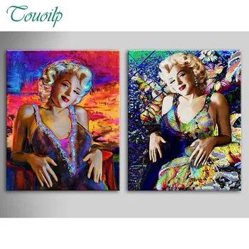 DIY Diamond Paintings Cross Stitch Rhinestone Mosaic Paintings Home Decor Embroidery Wall Pictures Marilyn Monroe 2pcs/set
DIY Diamond Paintings Cross Stitch Rhinestone Mosaic Paintings Home Decor Embroidery Wall Pictures Marilyn Monroe 2pcs/set