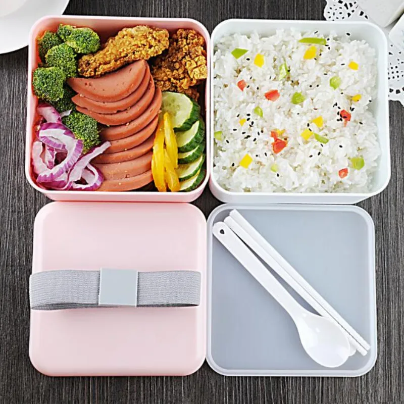 3 Colors 1200ml Double Layer Lunch Box Large Capacity Microwave Oven Lunch Bento Boxes Dinnerware Lunch Box Kitchen Accessories
3 Colors 1200ml Double Layer Lunch Box Large Capacity Microwave Oven Lunch Bento Boxes Dinnerware Lunch Box Kitchen Accessories