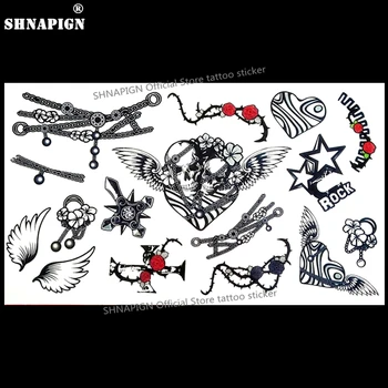 SHNAPIGN Phantom Bike Rider Temporary Tattoo Body Art Flash Tattoo Stickers 17*10cm Waterproof Fake Car Styling Wall Sticker
SHNAPIGN Phantom Bike Rider Temporary Tattoo Body Art Flash Tattoo Stickers 17*10cm Waterproof Fake Car Styling Wall Sticker