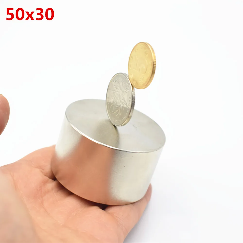 20 mm Size : 50X30 N52 1pc N52 Dia 50x30 Mm Im/án Redondo Caliente imanes potentes RARA neodimio im/án de Tierras 50x30mm al por Mayor de 40 LM-CTS