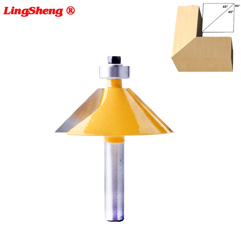 8mm Shank High Quality Large 45 Degree Chamfer & Bevel Edging Router Bit Wood Cutting Tool woodworking router bits
8mm Shank High Quality Large 45 Degree Chamfer & Bevel Edging Router Bit Wood Cutting Tool woodworking router bits