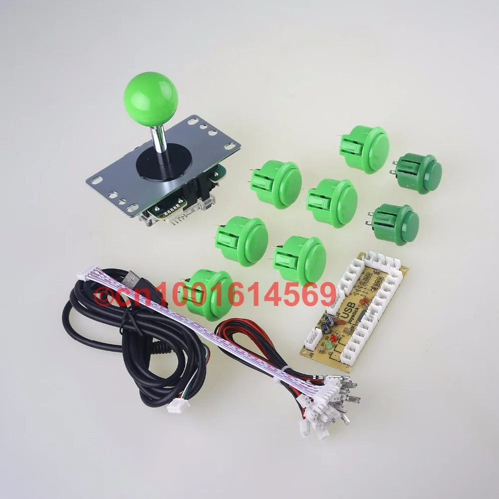 New 6 x SANWA Buttons & 2 x Reyann Arcade Buttons + Arcade Sanwa Joystick + USB Encoder USB MAME Cabinet MAME Multicade - Green
New 6 x SANWA Buttons & 2 x Reyann Arcade Buttons + Arcade Sanwa Joystick + USB Encoder USB MAME Cabinet MAME Multicade - Green